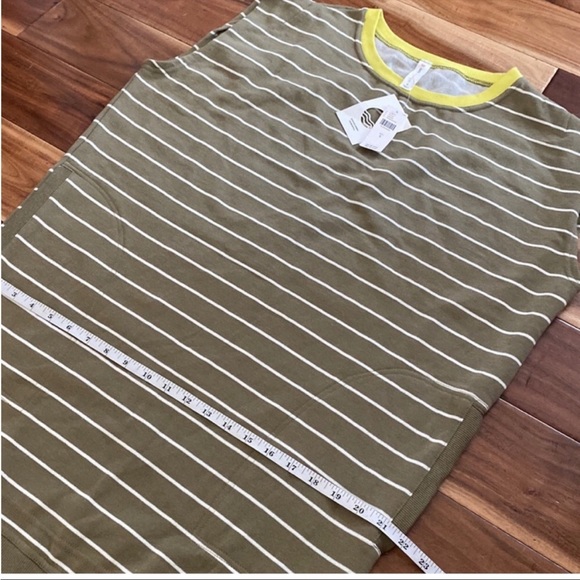 New Daily Practice by Anthropologie Striped Tee Dress Size Small NWT - Picture 9 of 9